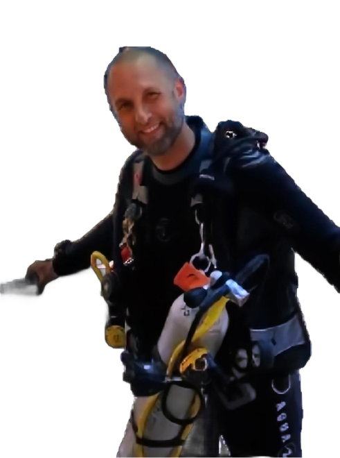 camel diving scuba instructor dahab PADI red sea egypt